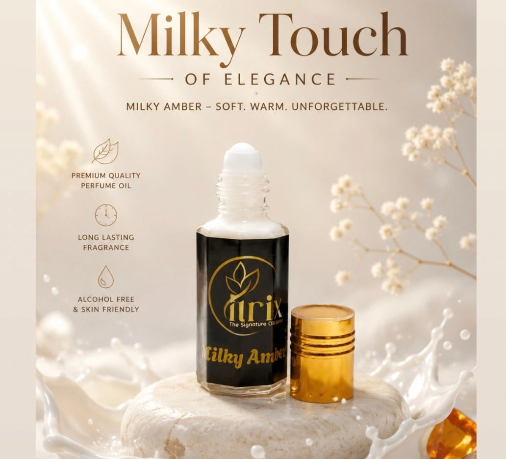 Milky amber
