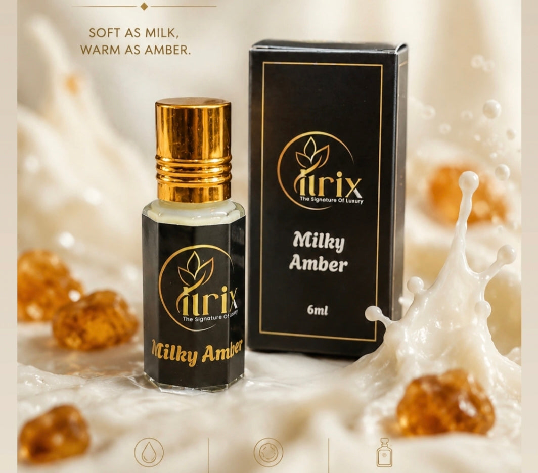 Milky amber