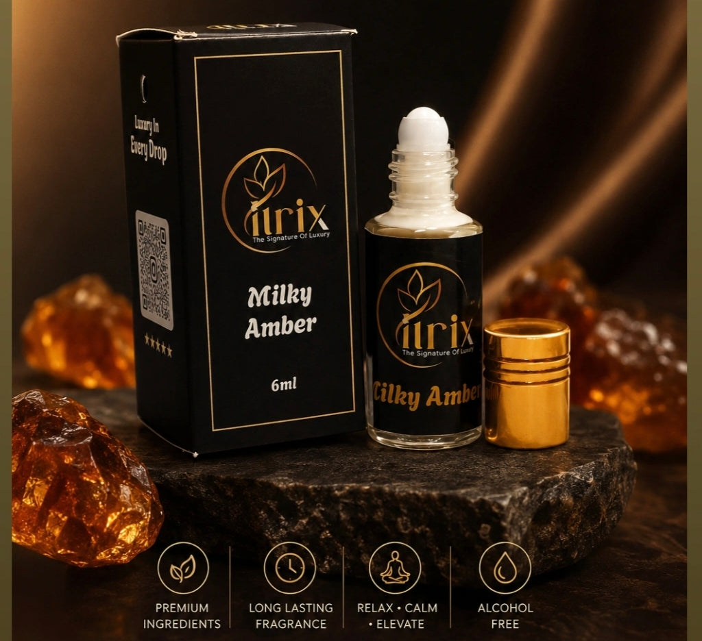 Milky amber